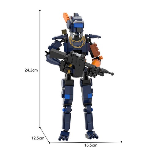NEW MOC Super mecha model building block set robot action figure toy gift - Picture 5 of 12