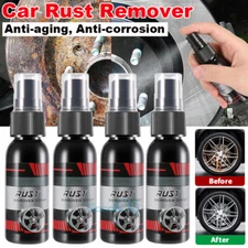 2/4PCS Iron Powder Remover Car Rust Removal Spray RustOut Instant Remover Spray