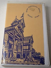 OREGON SHAKESPEAREAN FESTIVAL ASHLAND OREGON EXPERIENCE VHS CLAMSHELL