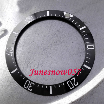 Keramik Schräge 39,9 mm schwarz Uhr Lünette Ring Einsatz passend Automatik Herrenuhr 