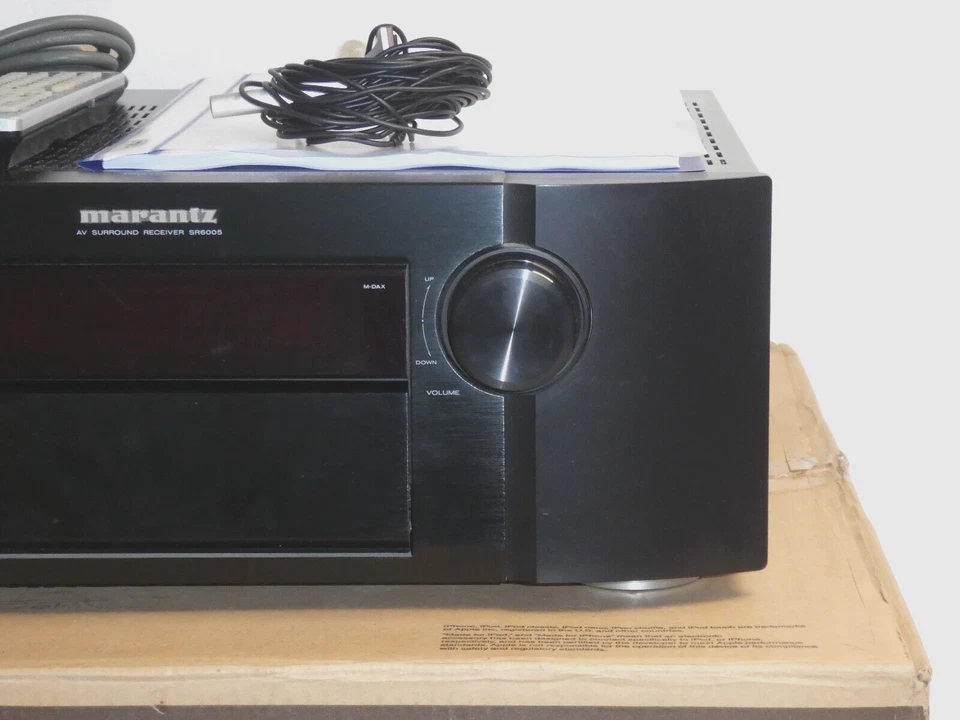 Marantz SR6005 7.1 High-End AV-Receiver Schwarz OVP inkl. FB, 2 Jahre Garantie - Bild 3 von 4