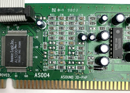 ASOUND Gold 3D-PNP - ISA Soundkarte (Avance Logic ALS100+, AS004, 1997) - Afbeelding 3 van 4