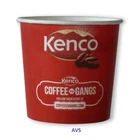 Maxwell House Coffee White / Black 76mm Kenco Maxpax vending in cup Incup drinks