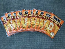 10 PAIRS OF HOTHANDS HAND WARMERS, UP TO 10 HOURS OF HEAT PER PAIR