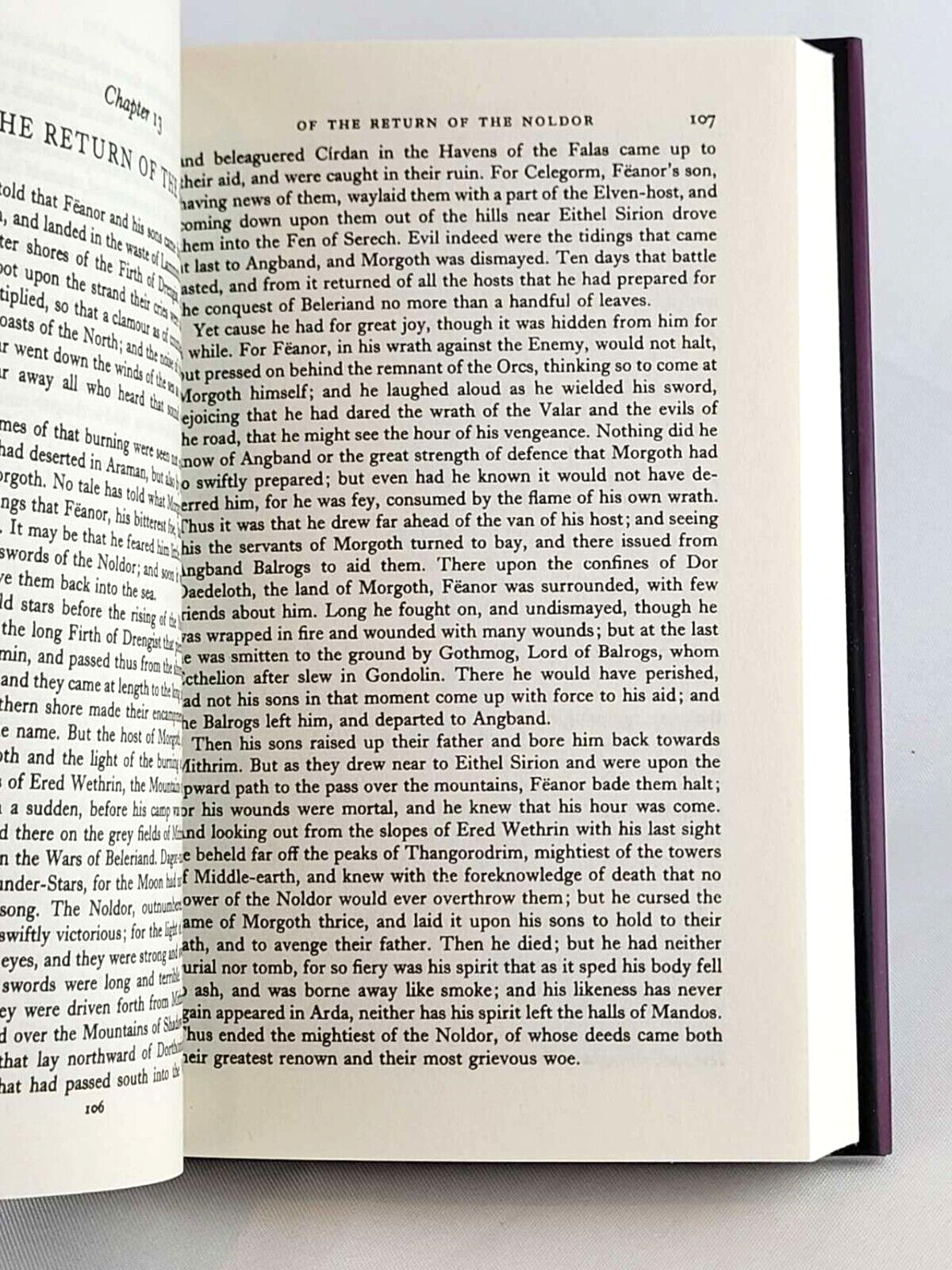 THE SILMARILLION 2nd by J.R.R. TOLKIEN Christopher Tolkien Hardcover ...