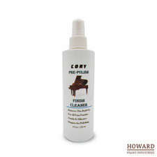 Cory Pre-Polish Finish Cleaner For Polishing Pianos Easy Clean - 8 Oz. Bottle