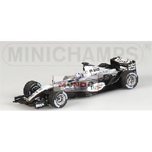 1:43 Minichamps Mclaren Mercedes Mp4/18 D. Coulthard 2003