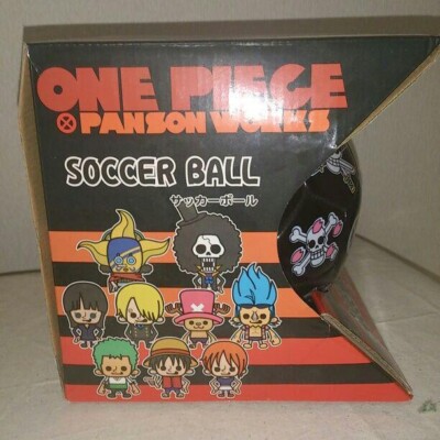 One Piece Football Soccer Ball Black Panson Works Luffy Sanji Zoro