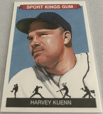 2022 Sportkings Volume 3 Harvey Kuenn Detroit Tigers base card #110