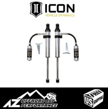 Icon 2.5 Front Adjustable Remote Reservoir Shocks For 91-07 Toyota Land Cruiser