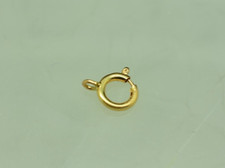 14K Yellow Gold Spring Ring Clasp 5mm
