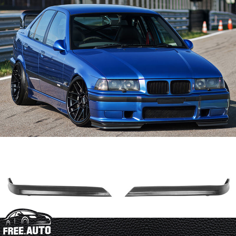 Fits 94-99 BMW E36 M3 Front Bumper Lip Apron Spoiler Splitters
