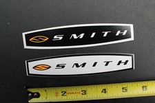 SMITH Sunglasses Black White Yellow Surf Snow Vintage Surfing STICKER - Lot of 2