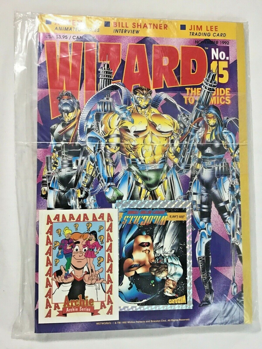 Wizard Magazine No 15 The Guide To Comics X-Men New Sealed