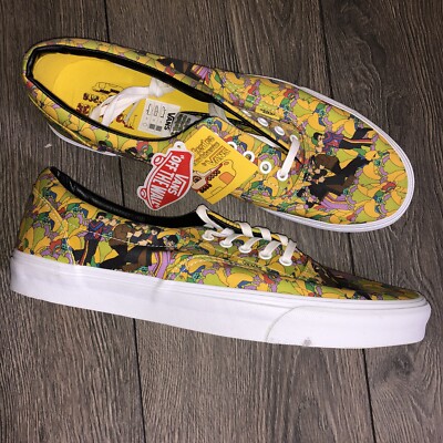**RARE** BEATLES YELLOW SUBMARINE All Over Print Vans