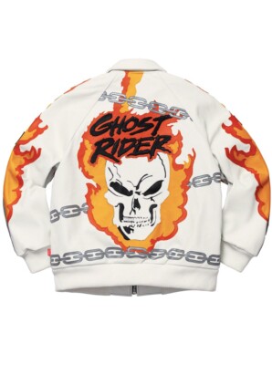 Supreme Vanson Marvel Ghost Rider Leather Jacket Size Medium Supreme Vanson Marvel Ghost Rider Leather Jacket Size Medium