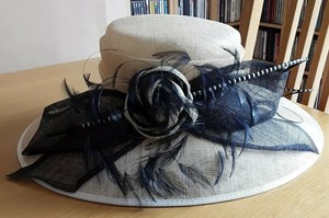 firm wide brim hat