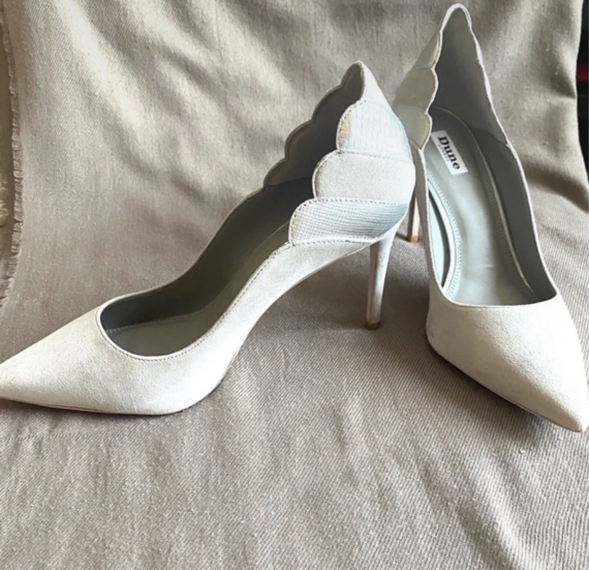 Dune scallop shoes sale