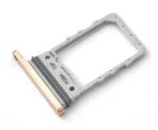 OEM SAMSUNG GALAXY Z FLIP4 5G SM-F721U REPLACEMENT GOLD SIM CARD HOLDER TRAY
