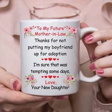Thank For Not Putting Boyfriend To Adoption White Mug