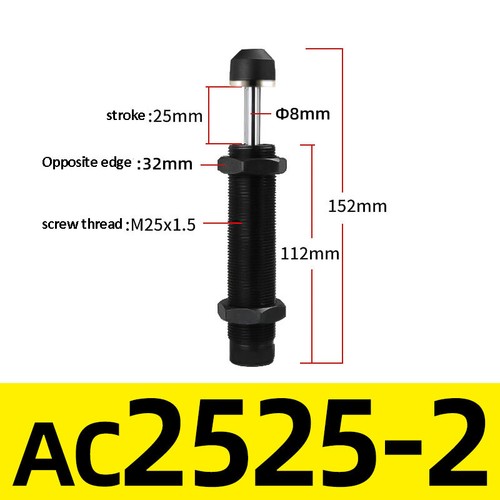 Tampon de pression d'huile amortisseur hydraulique AC0806 AC1008 AC1210 AC1410 à AC3600 - Photo 20/25