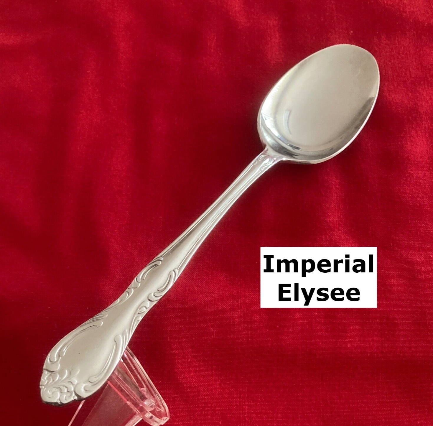 Imperial ELYSEE 7.25 Inch Stainless Steel Soup Spoon