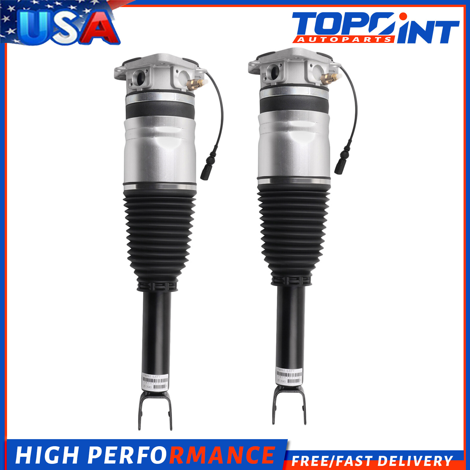 For 2003-2012 Bentley Continental GT Coupe 2-Door 6.0L Rear Air Suspension Strut