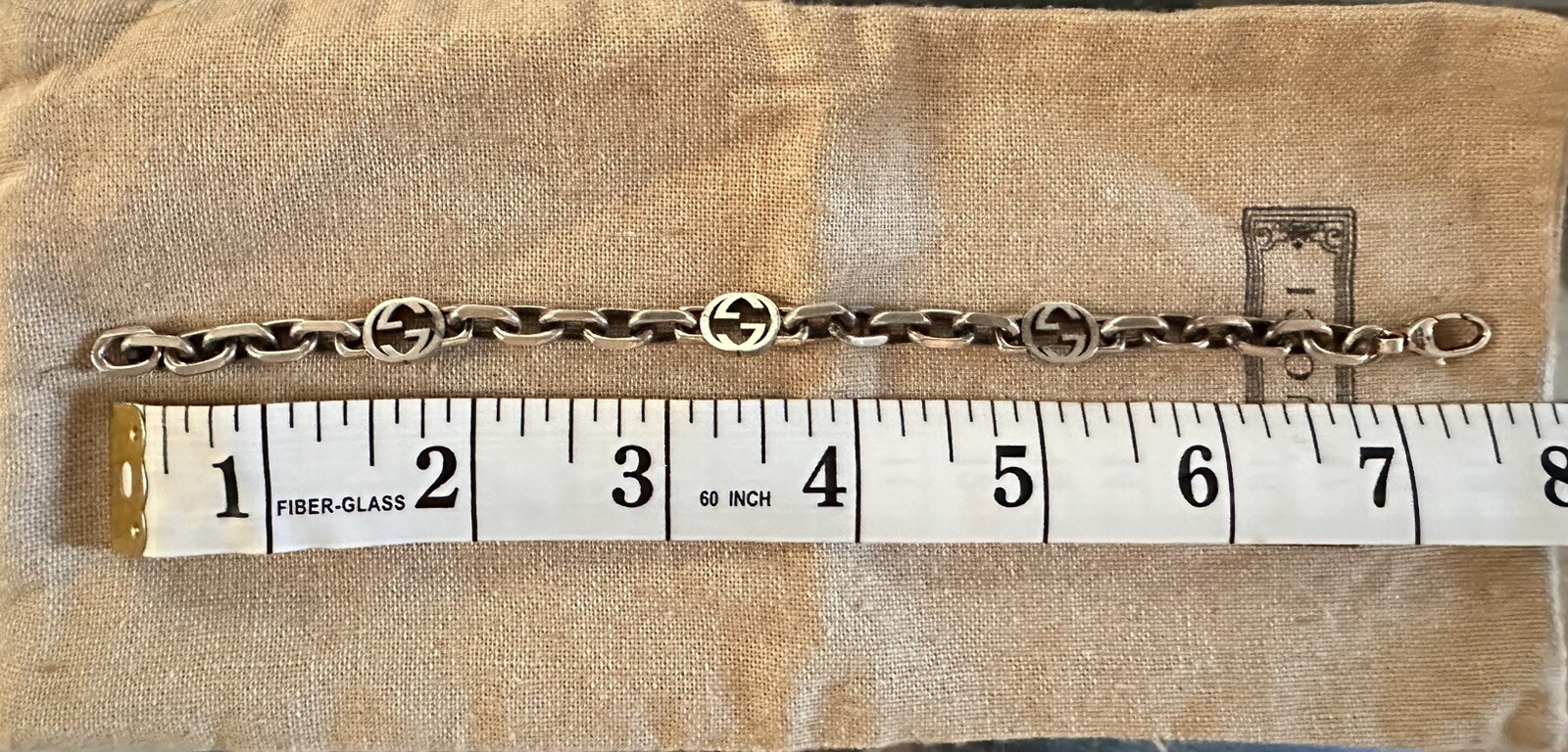 Gucci interlocking Chain Bracelet - image 2