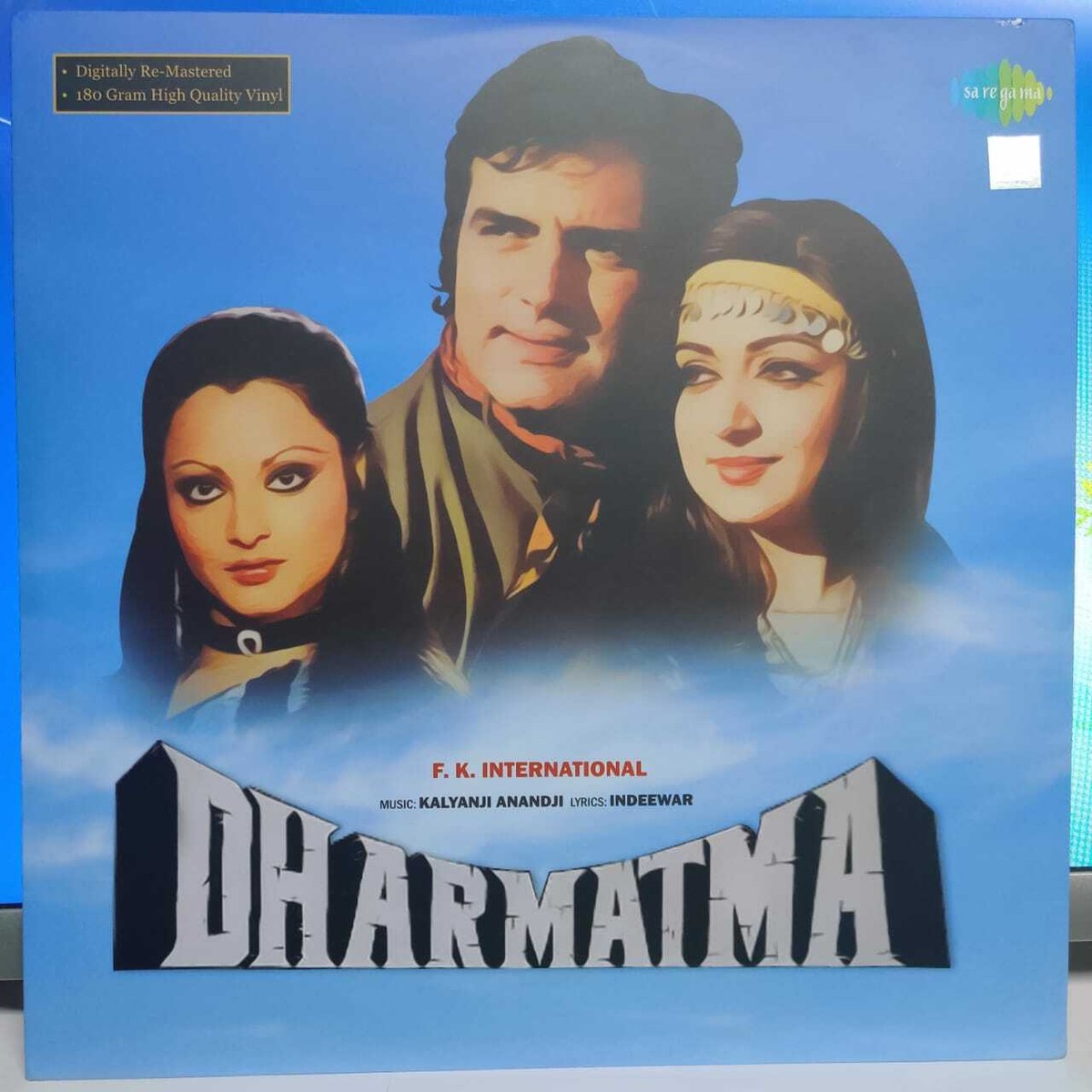 Kalyanji Anandji Dharmatma LP レコード インド Dharmatma LP Record Kalyanji Anandji Bollywood Hindi Film Rare
