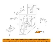 Chrysler Oem 05-07 Caravan Console Center Console-storage Tray Yq04bd5ac
