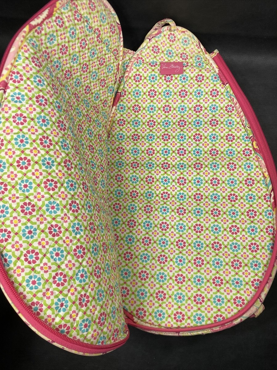 Vera Bradley Capri Melon Tennis Racquet Cover Bag Shoulder  display picture 1