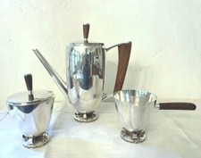 3 Piece Sterling Silver Coffee Service Set - Hand Made One of a Kind