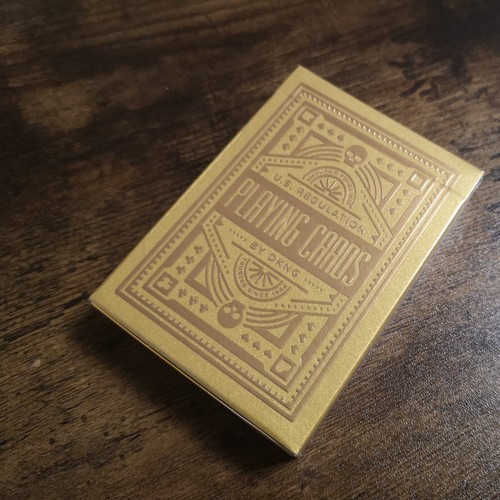 DKNG Gold Wheels Limited Edition Playing Cards New Sealed Art of Play Rare Deck - Bild 2 von 6