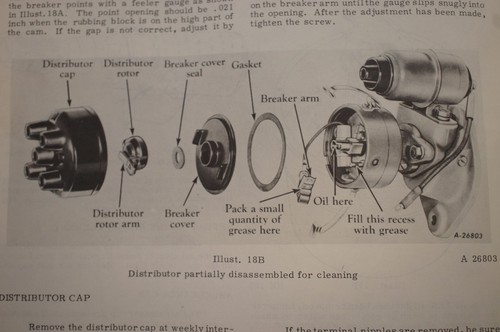 Screws IH International Farmall Distributor Ignition Points Condenser ...