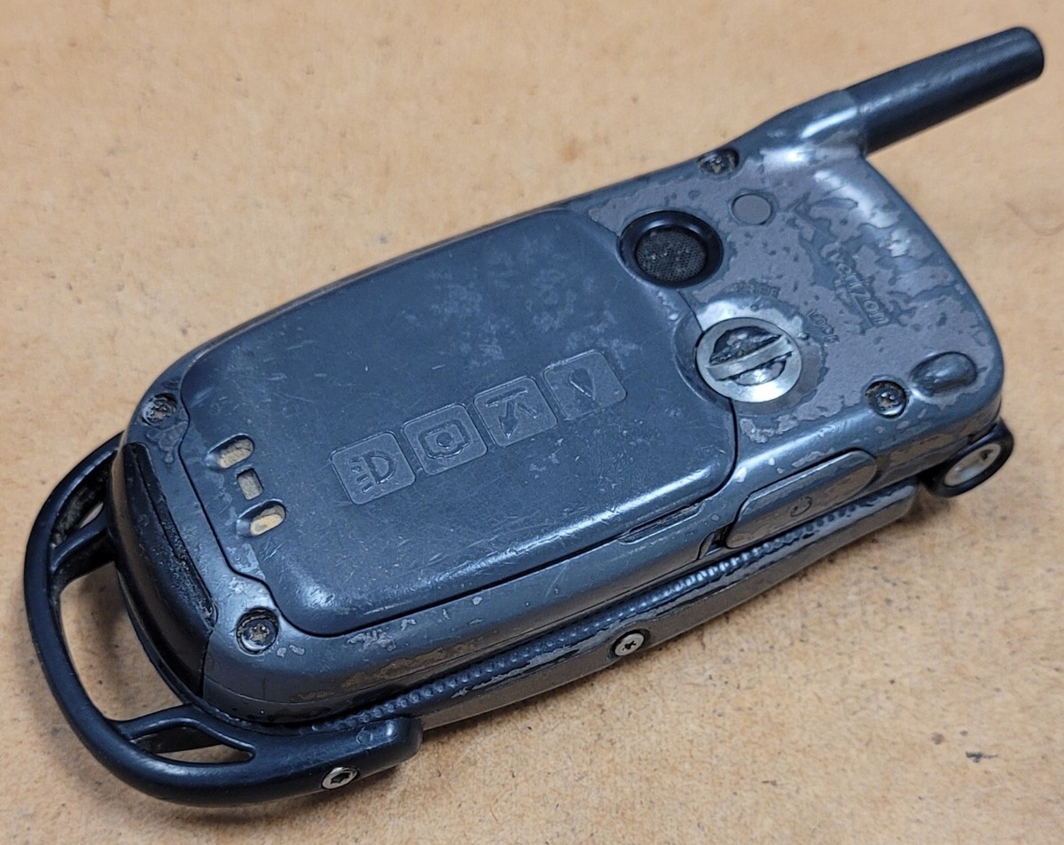 Casio G'zOne Type-V / C511 - Gray ( Verizon ) Very Rare Cellular