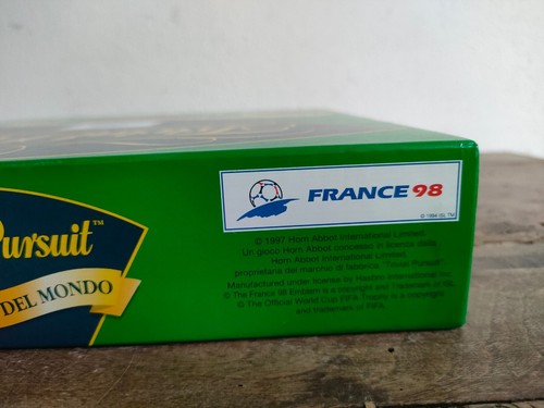 TRIVIAL PURSUIT Edizione Coppa del Mondo Gioco di Società Hasbro Vintage 1997 - Foto 6 di 11