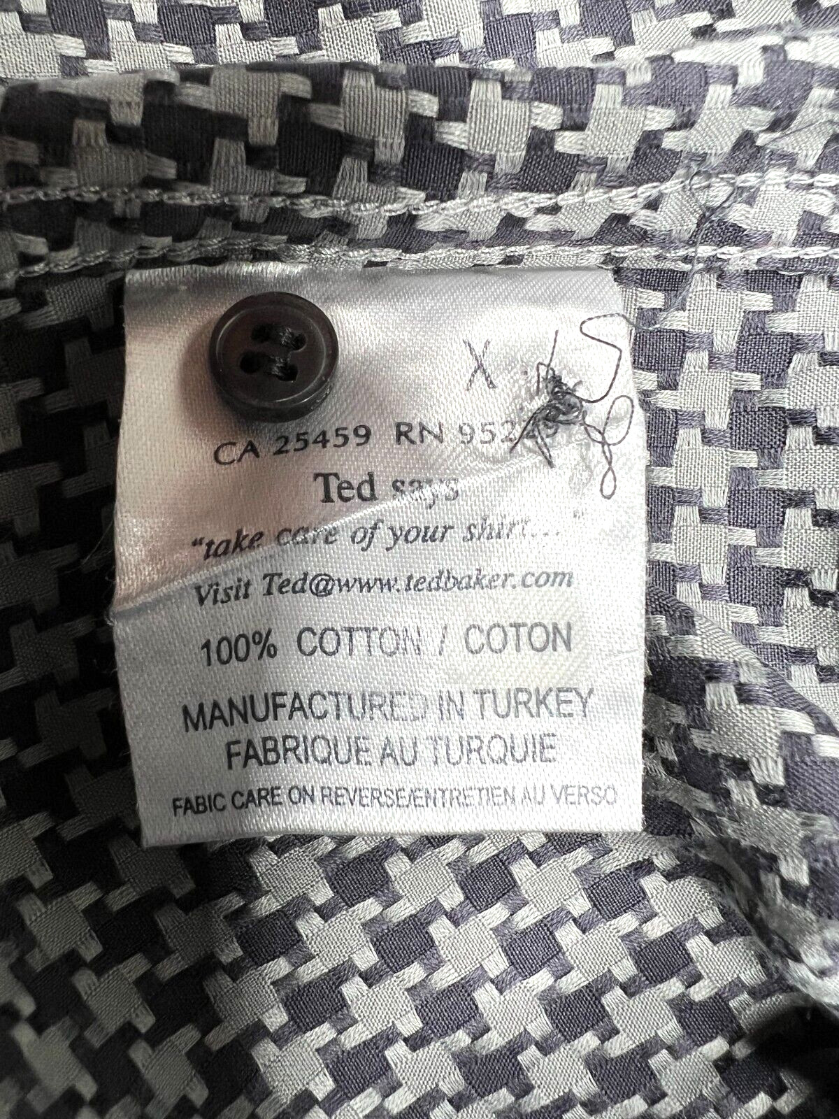 Ted Baker Archive Button Down Folded Long Sleeve … - image 13