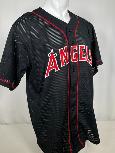 Los Angeles Angels MLB Black Baseball Jersey Men's XXL - Picture 7 of 10
