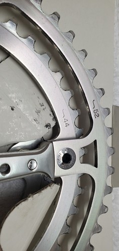 Ofmega CX Euclid guarnitura tripla 175mm 52T/44T/34T MTB ATB vintage nuova senza scatola - Foto 7 di 8