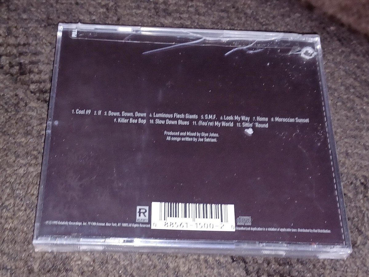 Joe Satriani Self Titled Audio CD- New Sealed ORIGINAL PRINTING