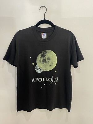 Vintage 1995 Apollo 13 Failure is Not An Option Movie Promo Shirt Size XL 20x26