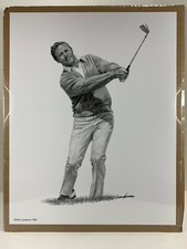 Arnold Palmer Pencil Sketch Print 11x14 {Landsman}