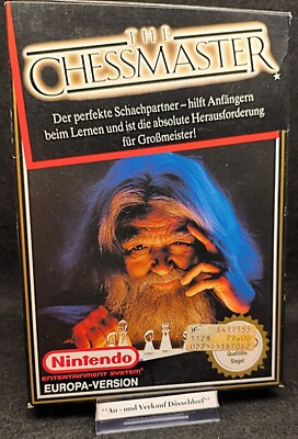The Chessmaster (Nintendo Entertainment System - NES) in OVP + Anleitung