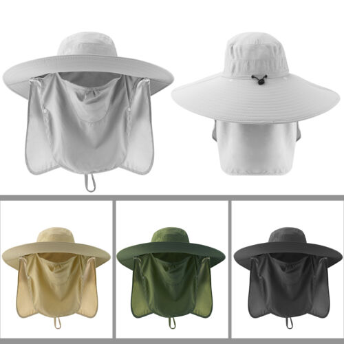 Sombrero para el sol de ala ancha para hombre - UPF 50+ protección UV para senderismo, camping y pesca EE. UU. - Imagen 43 de 67