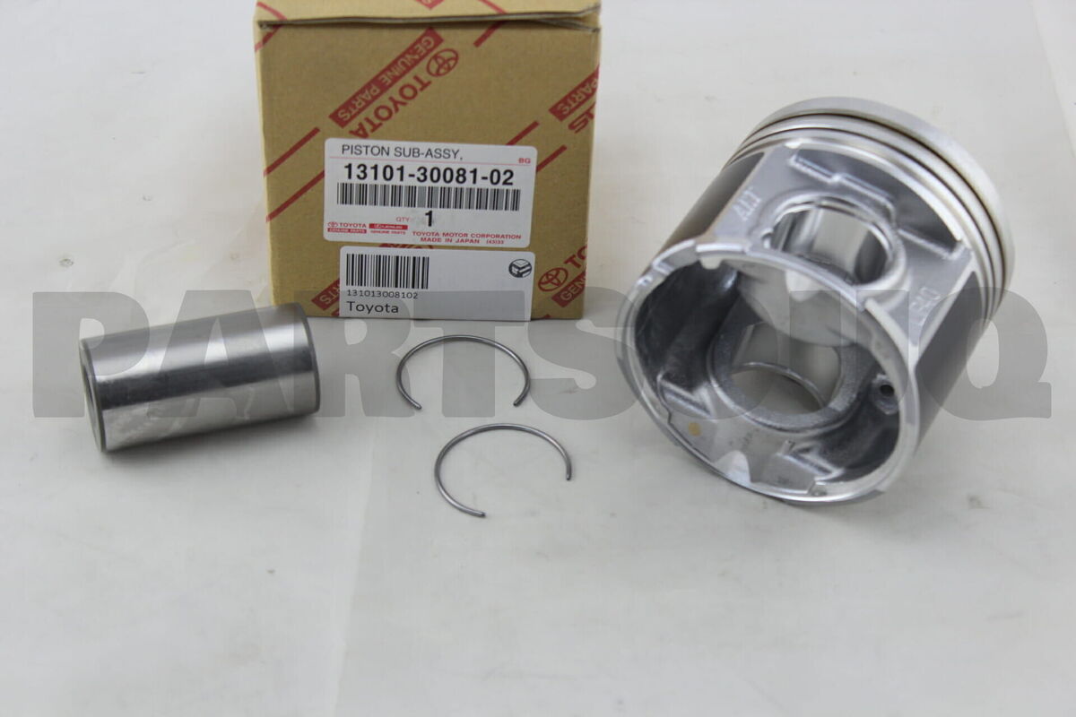 131013008102 Genuine Toyota PISTON SUB-ASSY, W/PIN 13101 131013008102 Genuine Toyota PISTON SUB-ASSY, W/PIN 13101