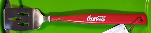Vintage Coca Cola Barbecue Tool Set 4 Piece Fork Spatula Tongs Brush - Picture 2 of 13