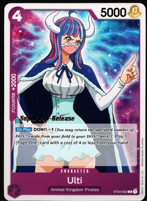 Ulti ST04-002 Super Pre-Release Starter Deck 4: Animal Kingdom Pirates