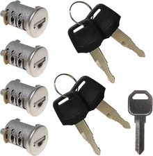 4 Pack Lock Cores for Yakima SKS Car Roof Rack System Components, Includes 4 ...