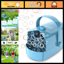 Automatic Bubble Machine - 3-in-1 Blower  Maker for Kids, Outdoor Fun