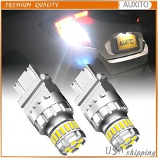 2x Auxito 3157 3156 Led Backup Light Reverse Bulbs Canbus 2400lm Error Free